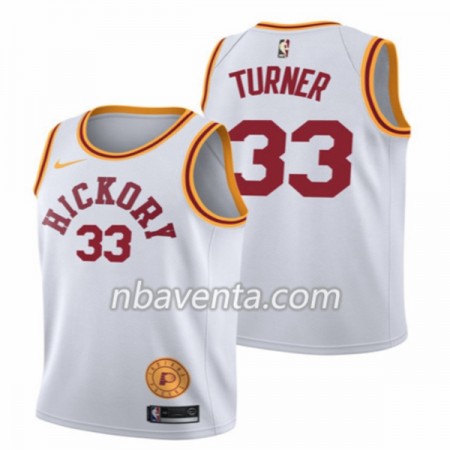 Camiseta Hombre Indiana Pacers Myles Turner 33 Nike Classic Edition Swingman
